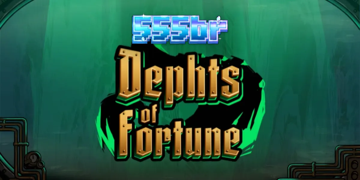 Interface do caça-níqueis Depths of Fortune com tema steampunk subaquático